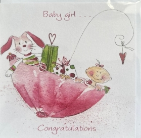 Baby Girl (card)