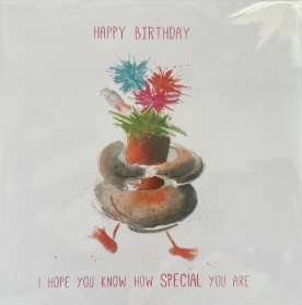 Happy Birthday (card) i hope you know how special you are